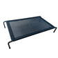 Heavy Duty Pet Dog Bed Black Textilene Trampoline Hammock Canvas Dog Bed